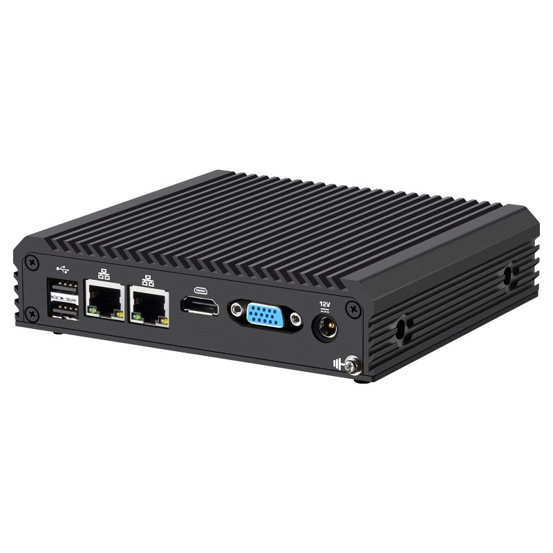 Real Box Computer Box PC J6412 Fanless Industrial Mini PC