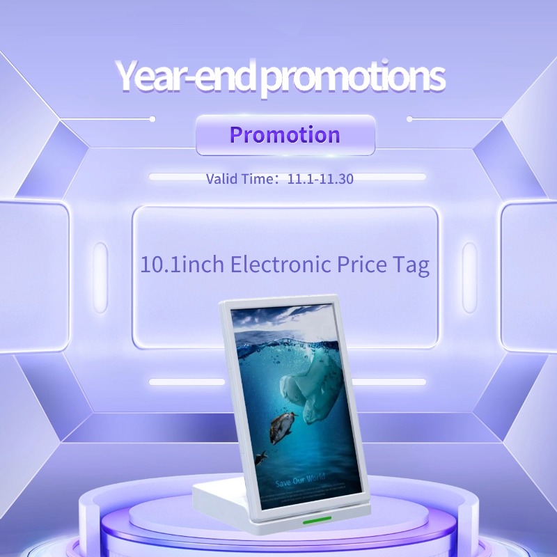 Year-end Promotions of 10.1inch Desktop Electronic Price Tags 10.1inch