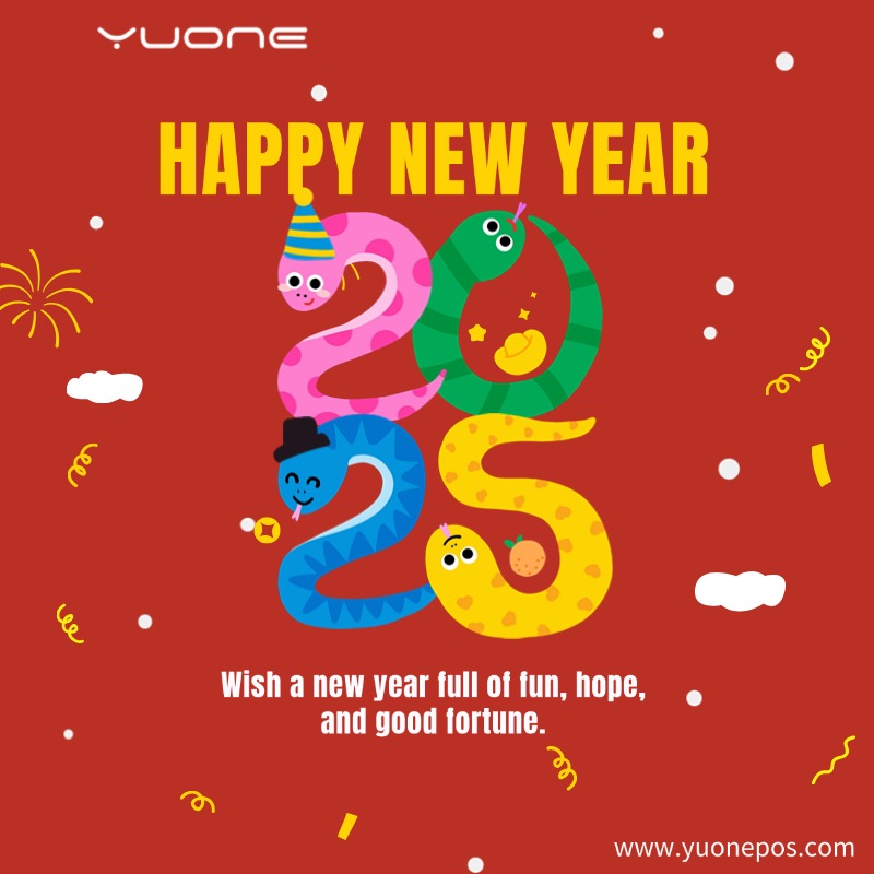 Happy New Year 2025 & Holiday Notice from Yuone Tech