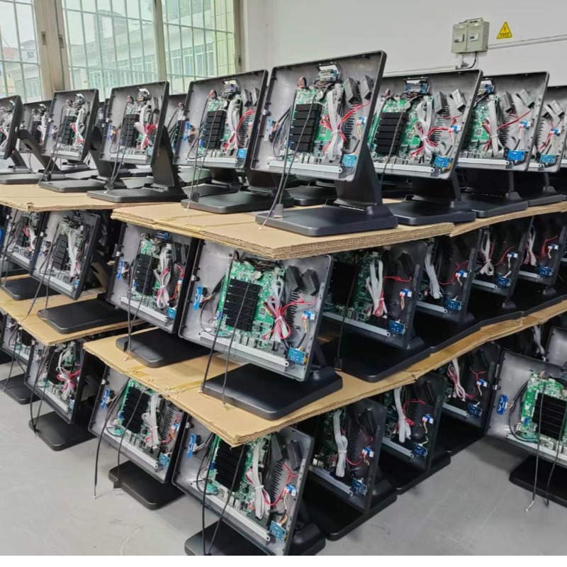 400 units bulk order of WP-09 15.6inch foldable stand touch screen POS systems