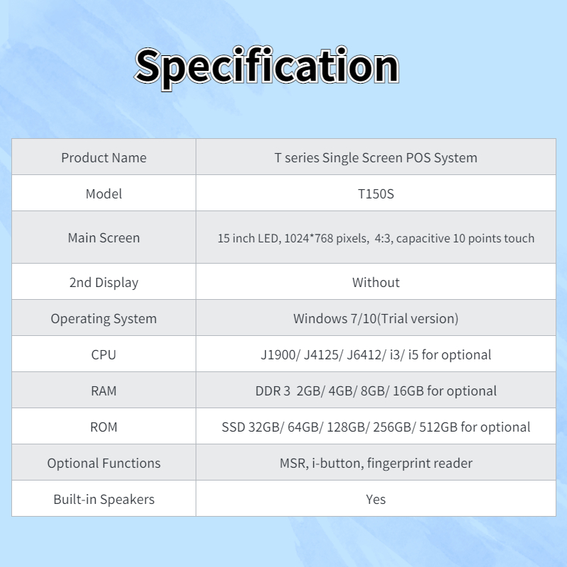 Retail Windows POS System