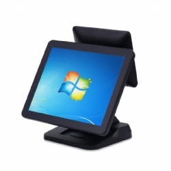 15inch+9.7inch Modular Design Dual Screen Point of Sale Systems