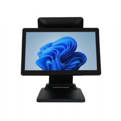 15inch + 9.7inch Touch Screen POS Machine Dual Screens