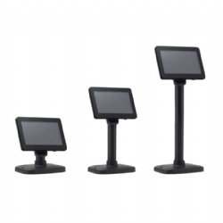 7inch LCD display pole customer display 800x400 or 1024x600 pixels LCD customer display